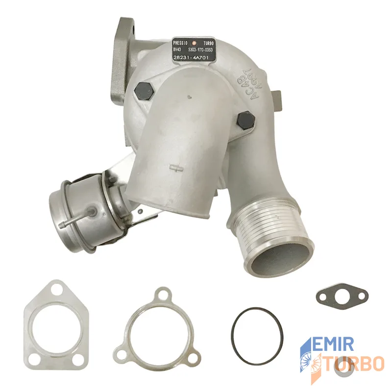 BorgWarner BV43 Turbo — Hyundai H-1 2.5 CRDi turbo