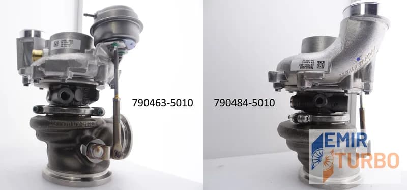 Pair Garrett MGT22 Turbo BMW X5 X6 M S63B44 S63B44A 4.4L 790463-790484-5010 turbo