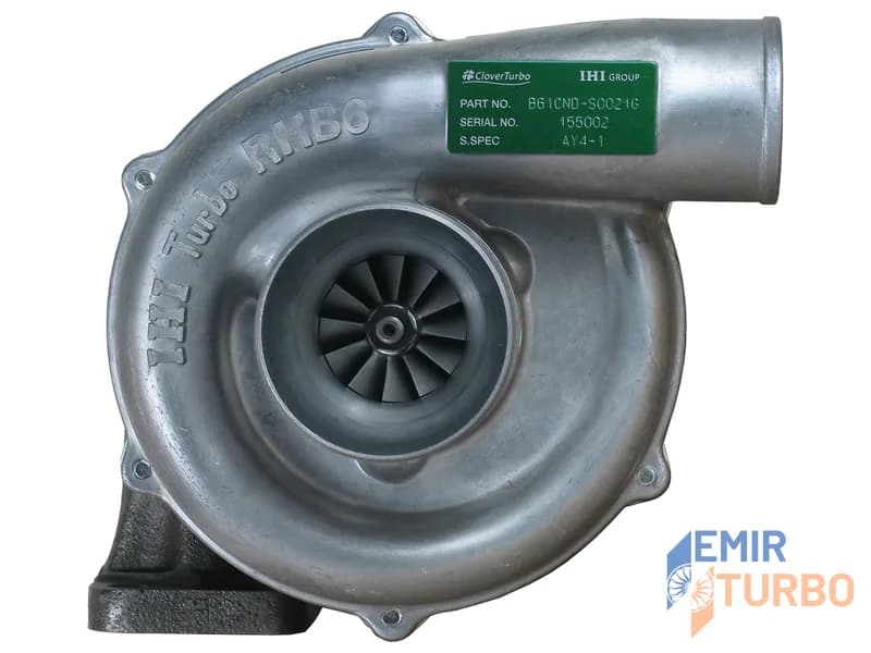 IHI RHB6 Turbo Yanmar Earth Moving 3T90T Engine 6T-579 VB140021 AY4-1 turbo
