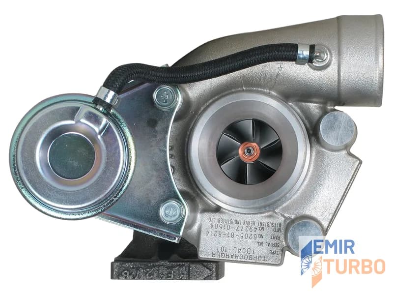 Mitsubishi TD04L Turbo Vermeer Chipper Komatsu Construction B3.3 49377-01504 turbo