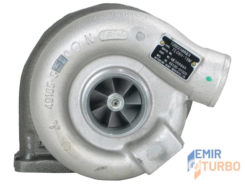 Mitsubishi TE06H Turbo Fuso Truck Bus Kobelco Kato 6D34TL 4.9L 49185-01020 turbo