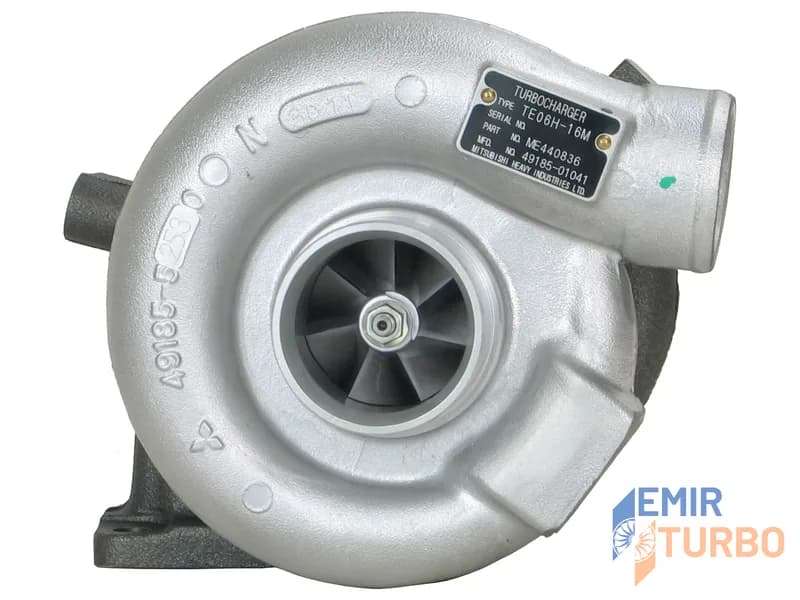 Mitsubishi TE06H Turbo Fuso Truck Bus Kobelco Kato 6D34TL 4.9L 49185-01041 turbo