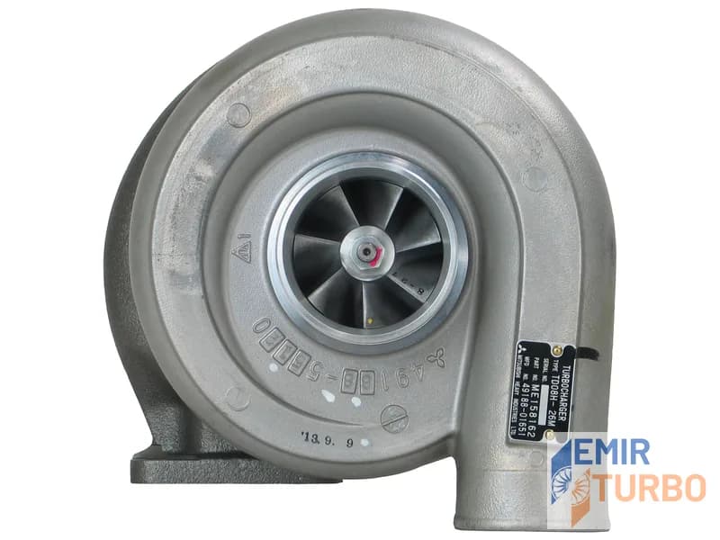 Mitsubishi TD08H Turbo Kobelco SK400 Kato HD1250 Excavator 6D24T 49188-01651 turbo
