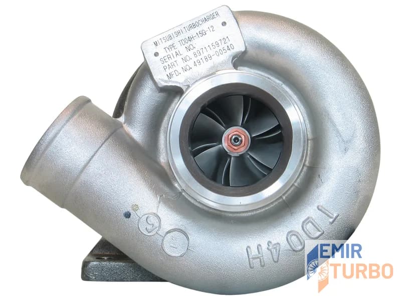Mitsubishi TD04HL Turbo Hitachi Excavator Isuzu JCB 4BG1T 4.3L 49189-00540 turbo