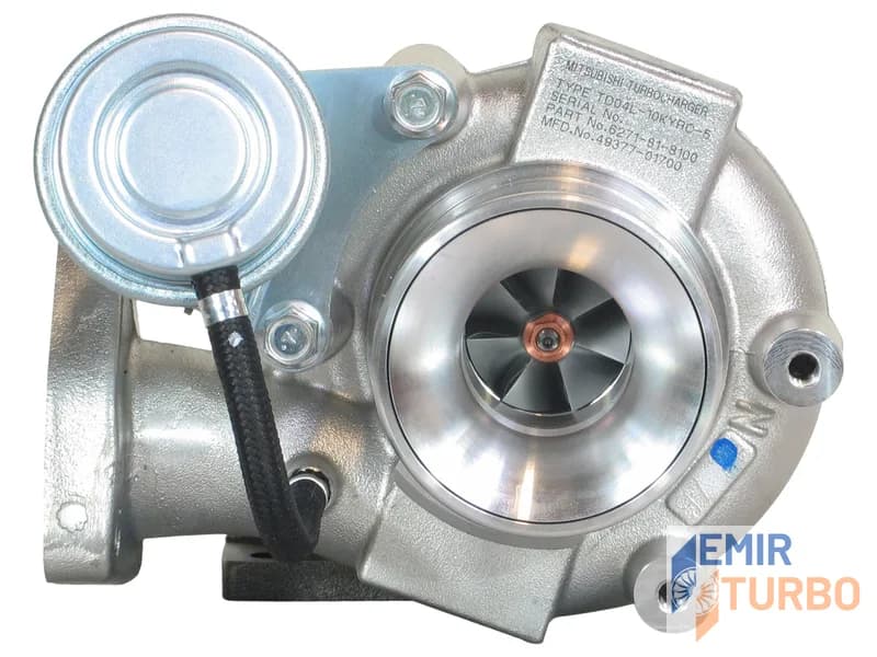 Mitsubishi TD04L Turbo Komatsu Excavator 3.3L SAA4D95LE-5 49377-01700 turbo
