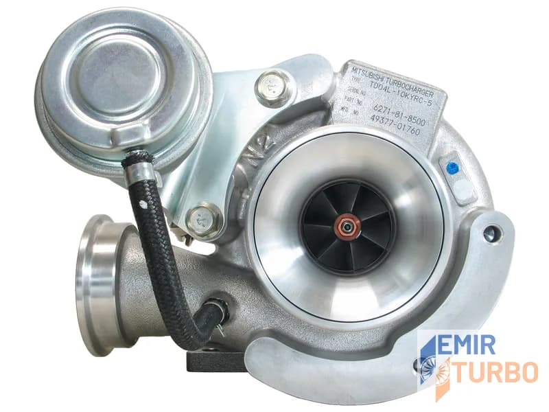 Mitsubishi TD04L Turbo Komatsu PC70-8 SAA4D95LE-5 3.3L Diesel 49377-01760 turbo