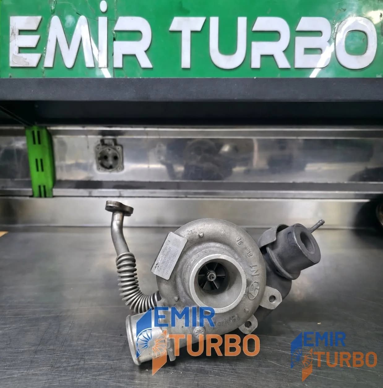Mitsubishi TD025S2-05TK3S-1.4 Turbo Hyundai i20 Kia Rio 1.1 CRDi 28201-2A081 turbo — fotoğraf 1/4